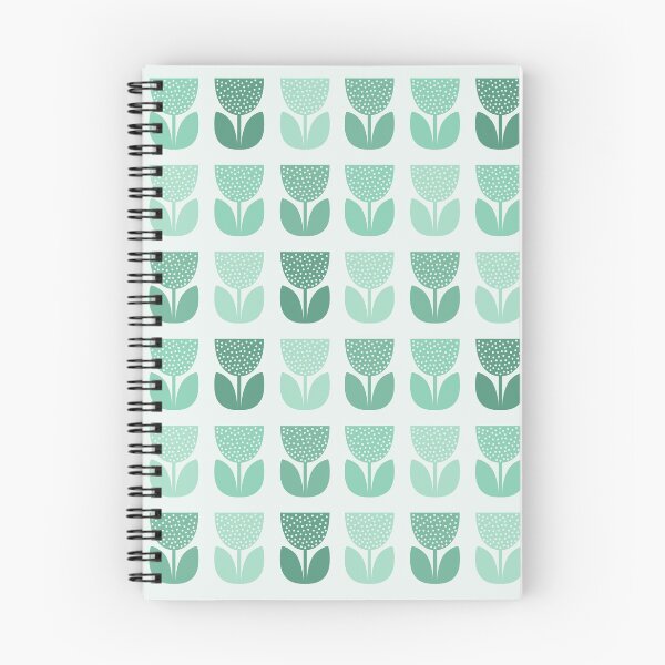 Item preview, Geometric Pattern: Poppy: Light Blue designed and sold by Red Wolf.