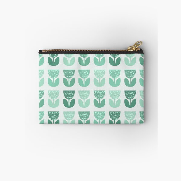 Item preview, Geometric Pattern: Poppy: Light Blue designed and sold by Red Wolf.