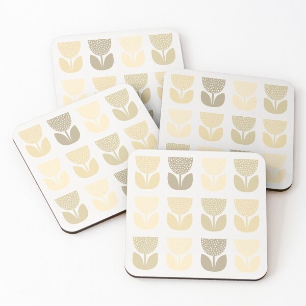 Item preview, Geometric Pattern: Poppy: Light Brown designed and sold by Red Wolf.