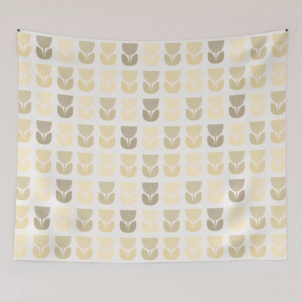 Item preview, Geometric Pattern: Poppy: Light Brown designed and sold by Red Wolf.