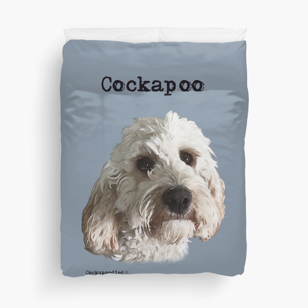 cockapoo duvet cover