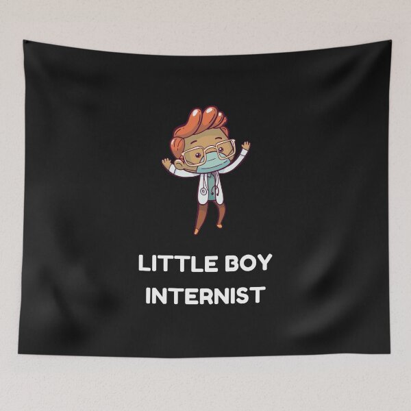 Item preview, Little Boy Internist designed and sold by doctors-apparel.