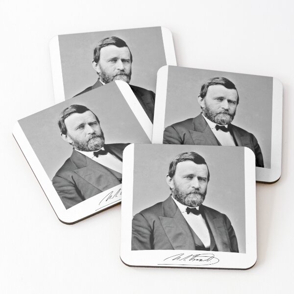 Item preview, Ulysses S Grant Signature Portrait designed and sold by stayfree101.