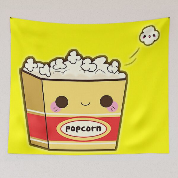 Item preview, Cute cartoon popcorn pack designed and sold by Anmol Nayak.