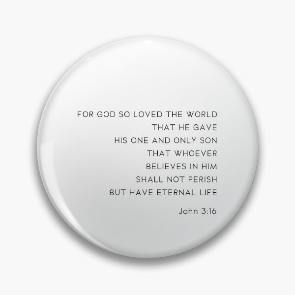 Item preview, For God so loved the world that he gave his one and only son designed and sold by corbrand.