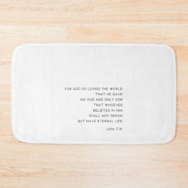 Item preview, For God so loved the world that he gave his one and only son designed and sold by corbrand.