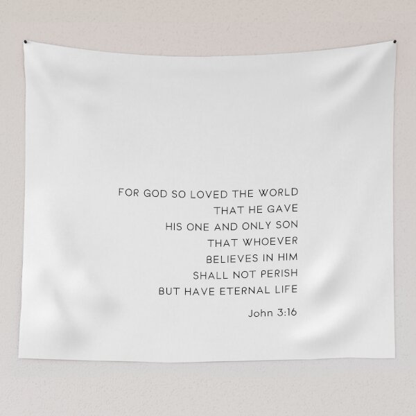 Item preview, For God so loved the world that he gave his one and only son designed and sold by corbrand.