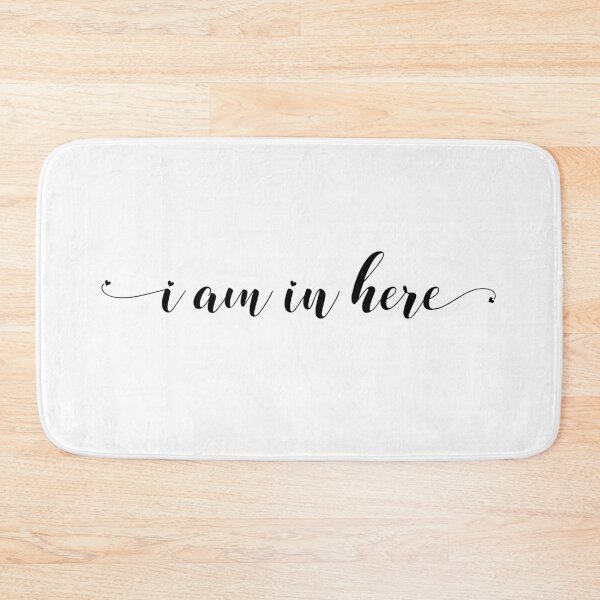 Item preview, I am in here | Typography designed and sold by rsty11.