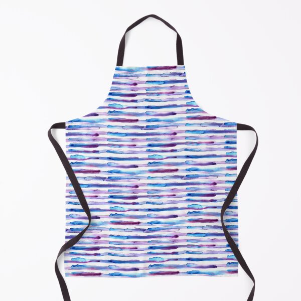 Item preview, Watercolor Stripes Purple and Blue designed and sold by Olooriel.
