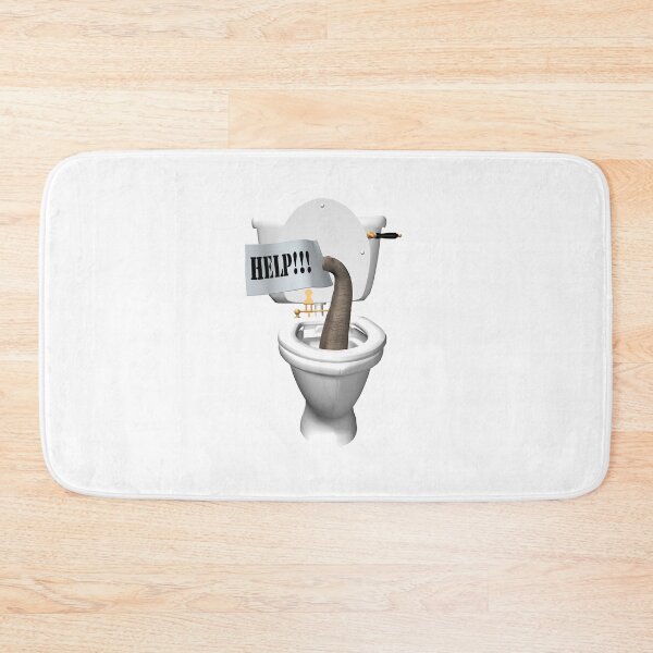 Item preview, Help!!! Elephant Stuck In Toilet designed and sold by Mythos57.