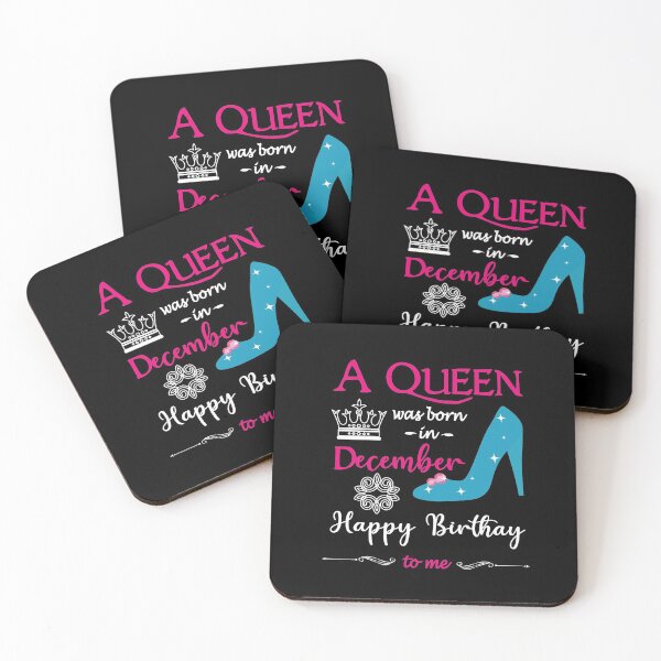 Item preview, A Queen Was Born in December Happy Birthday To Me Funny December Birthday Gift designed and sold by Md. Manjur Ahamed.