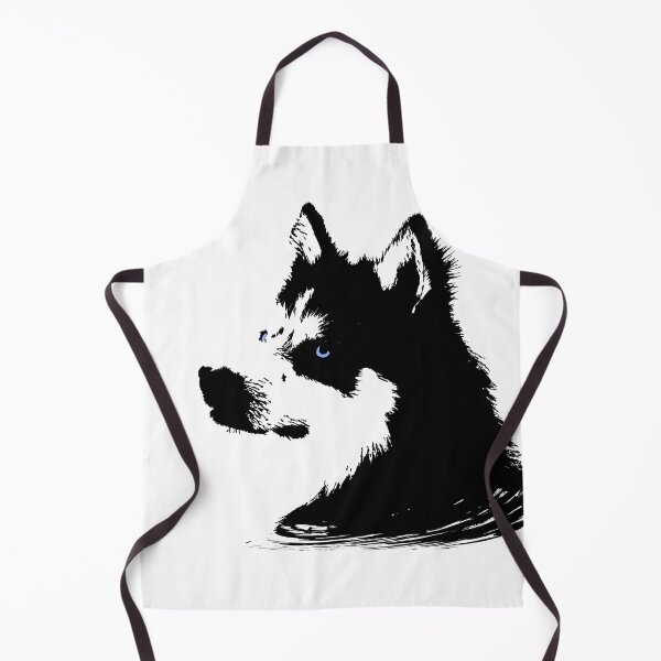 Artikelvorschau, Husky Kopf mit blauen Augen entworfen und verkauft von Destroyed-Pixel.