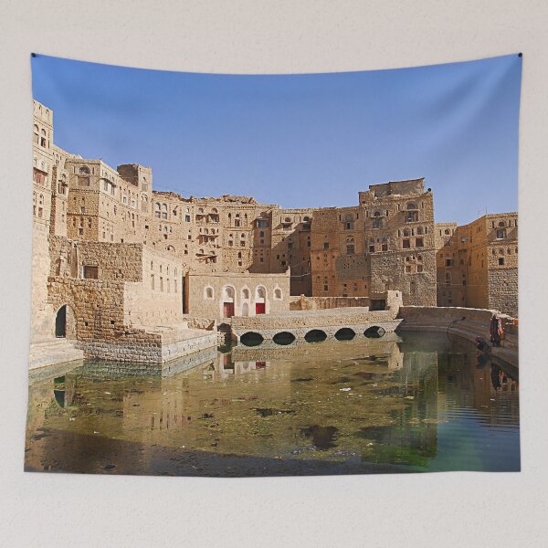 Item preview, Traditional Brick Buildings, Water Cistern, Yemen designed and sold by worldways.