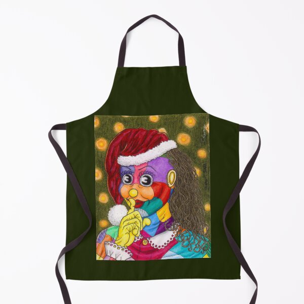 Item preview, Shh!  Santa Scraps is Sneaking by Kevenn T. Smith designed and sold by KevennTSmith.