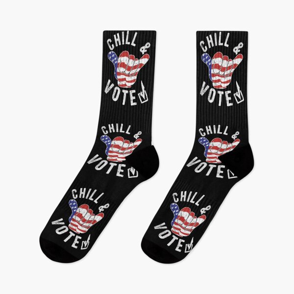 Item preview, 2020 Election, Chill & Vote Shaka Flag Hand Voting designed and sold by T-minus.