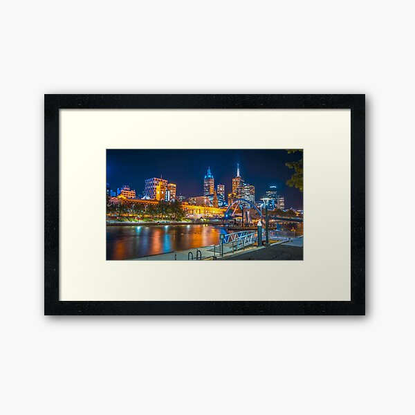 Relaxing on Ponyfish Island Framed Art Print