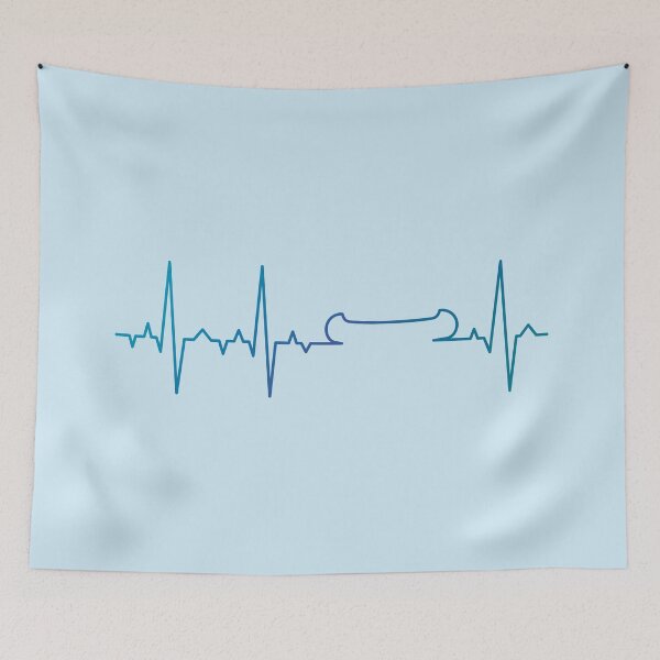 Item preview, Canoe EKG Heartbeat designed and sold by careerdesigns.