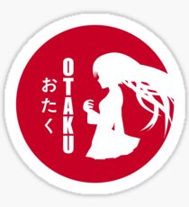 Otaku - Fans of anime and related Japanese culture Sticker