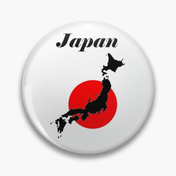 Item preview, Japan Flag Map designed and sold by mattpanta.