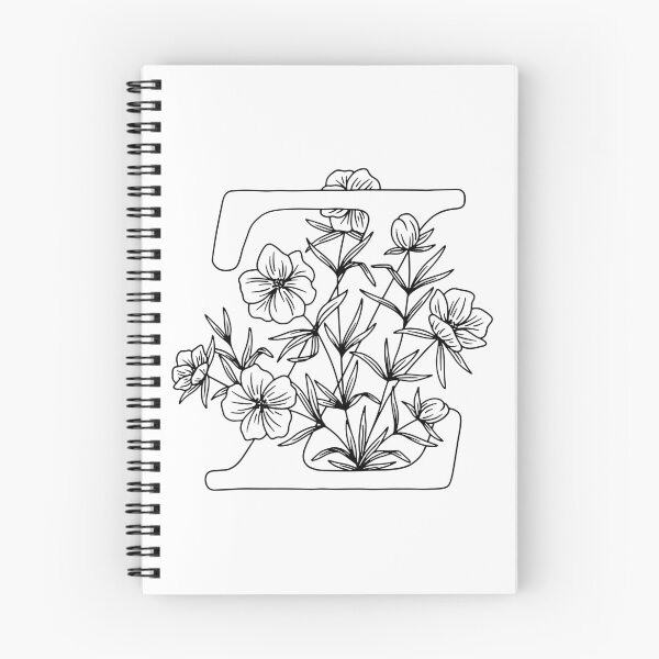 Item preview, Floral letter Z designed and sold by Artsy Corner.