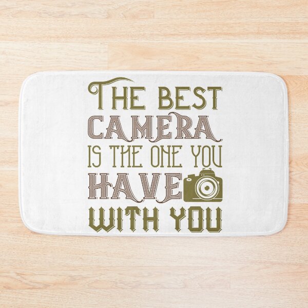 Item preview, The Best Camera Is The One You Have With You designed and sold by GoodVibeDesign.