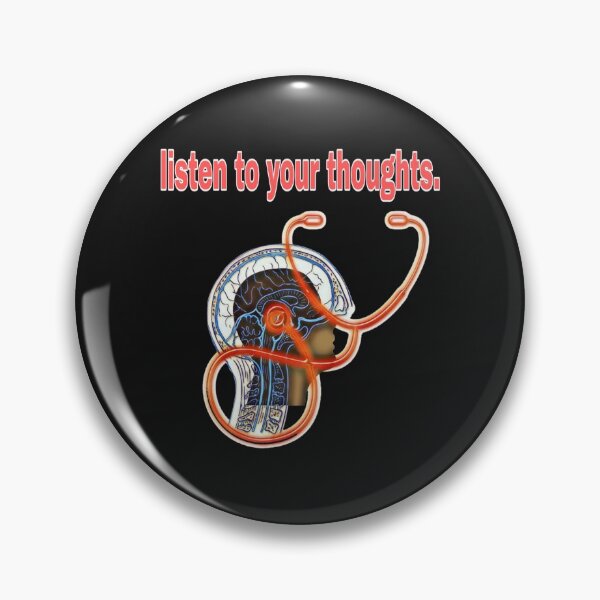 Item preview, listen to your thoughts designed and sold by doctors-apparel.