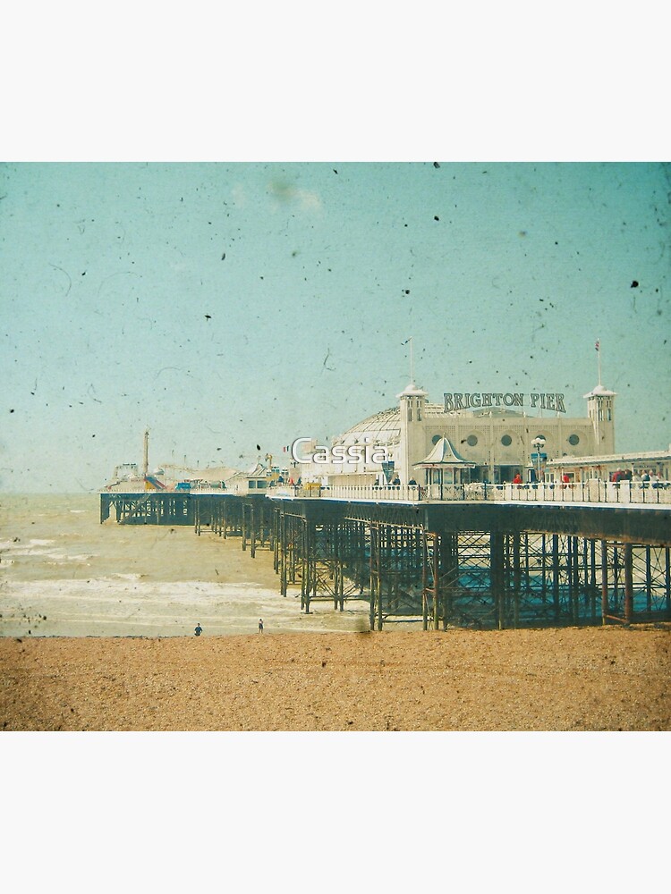 "Brighton Pier" Tapestry for Sale by Cassia  Redbubble