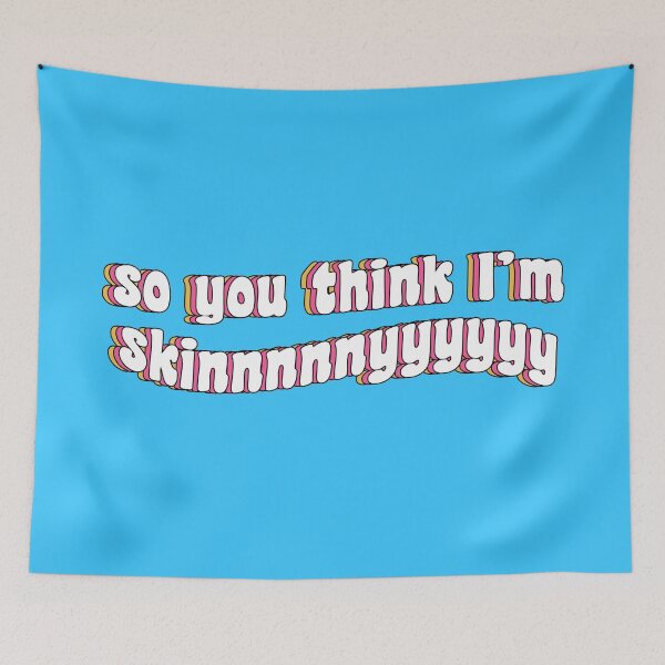 Item preview, so you think I'm skinny designed and sold by TikTokTalk.
