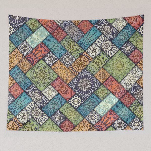 Item preview, Abstract Floral Pattern - Mandala Flowers designed and sold by S-H-Designs.