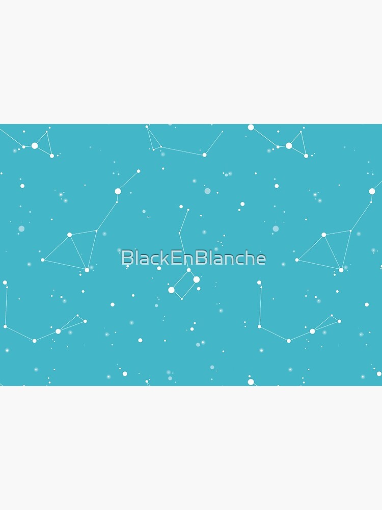 Teal Night Sky by BlackEnBlanche