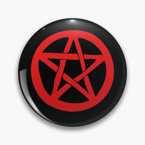 Artikelvorschau, Red Pentagram entworfen und verkauft von FrictionMaxxing.