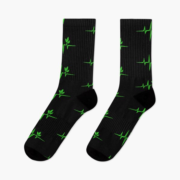 Item preview, Heartbeat, Pulse Green, Vegan, Frequency, Wave, Earth, Planet designed and sold by boom-art.