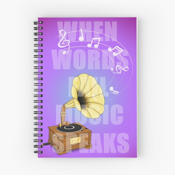 Item preview, When Words Fail Music Speaks designed and sold by DesignsBySaxton.