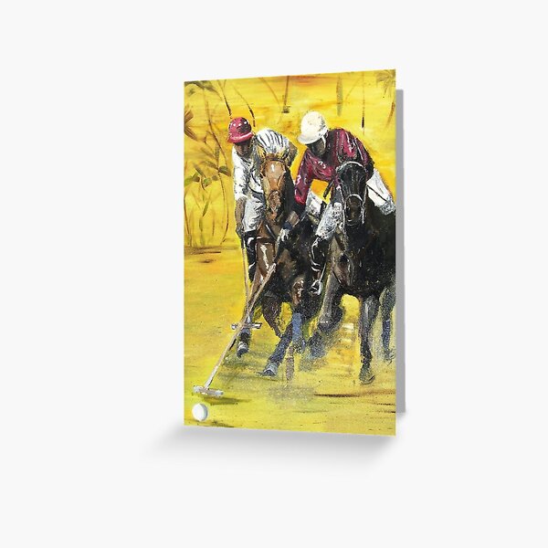 Polo Cup Greeting Card