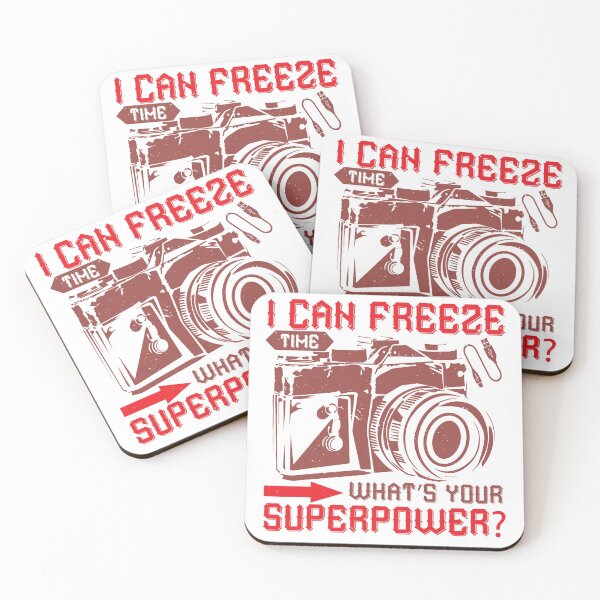 Item preview, I Can Freeze Time What's Your Superpower  designed and sold by GoodVibeDesign.