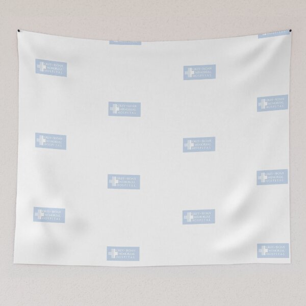 Item preview, light blue grey sloan memorial hospital logo designed and sold by ellanadboralski.