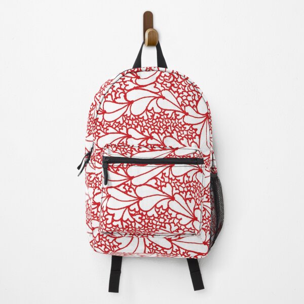 Item preview, Hearts Line Geometry Design Red Drawing Art designed and sold by Krystian Stafford.