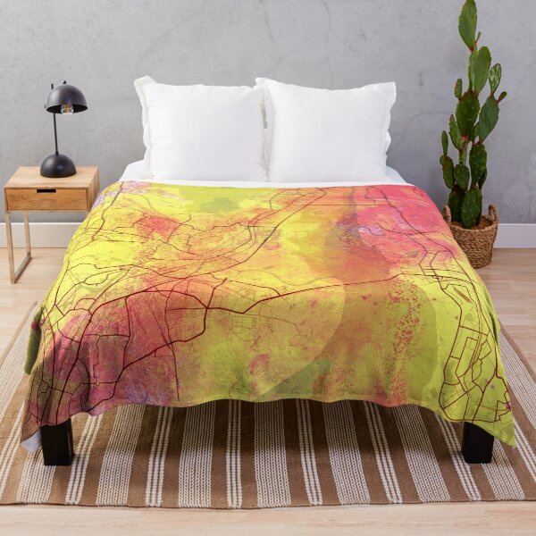 Item preview, Mumbai India Street Map Magma Eruption designed and sold by IvonDesign.