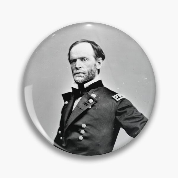 Item preview, William T Sherman Signature Portrait designed and sold by stayfree101.