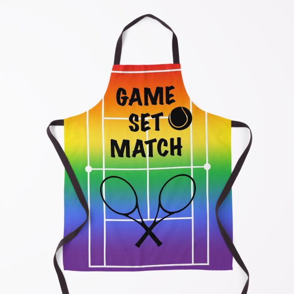 Item preview, 65 MCMLXV Game Set Match Rainbow Tennis Court designed and sold by 65 MCMLXV.