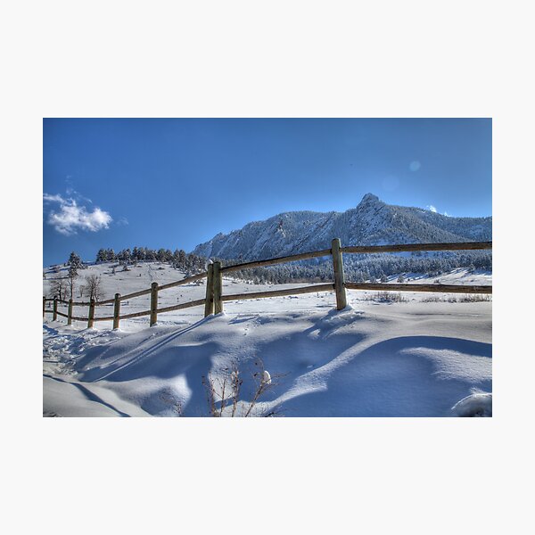 Chautauqua Park , Boulder, Colorado Photographic Print