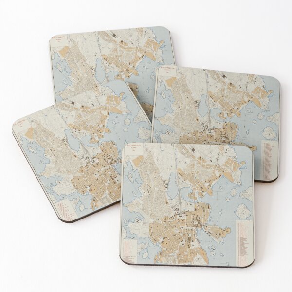 Item preview, Vintage Map of Helsinki Finland (1909) designed and sold by BravuraMedia.