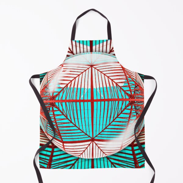 Item preview, Glass Ball Marble Teal Red Abstract Print designed and sold by Krystian Stafford.