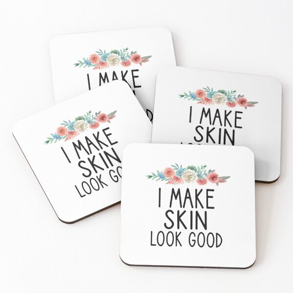 Item preview, I Make Skin Look Good / Dermatology / Dermatology Student / funny  Dermatologist / Dermatologist Gift / gift for women birthday gift floral style idea designed and sold by Chamssou.