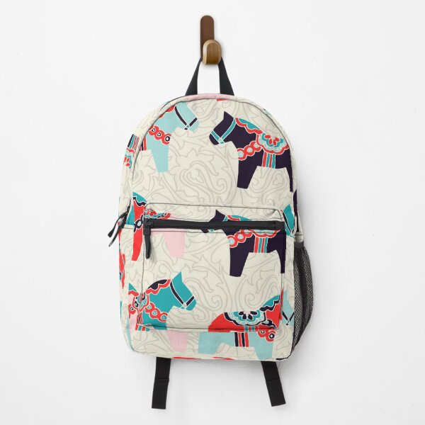 Item preview, Cute Dala Horses Print designed and sold by kapotka.