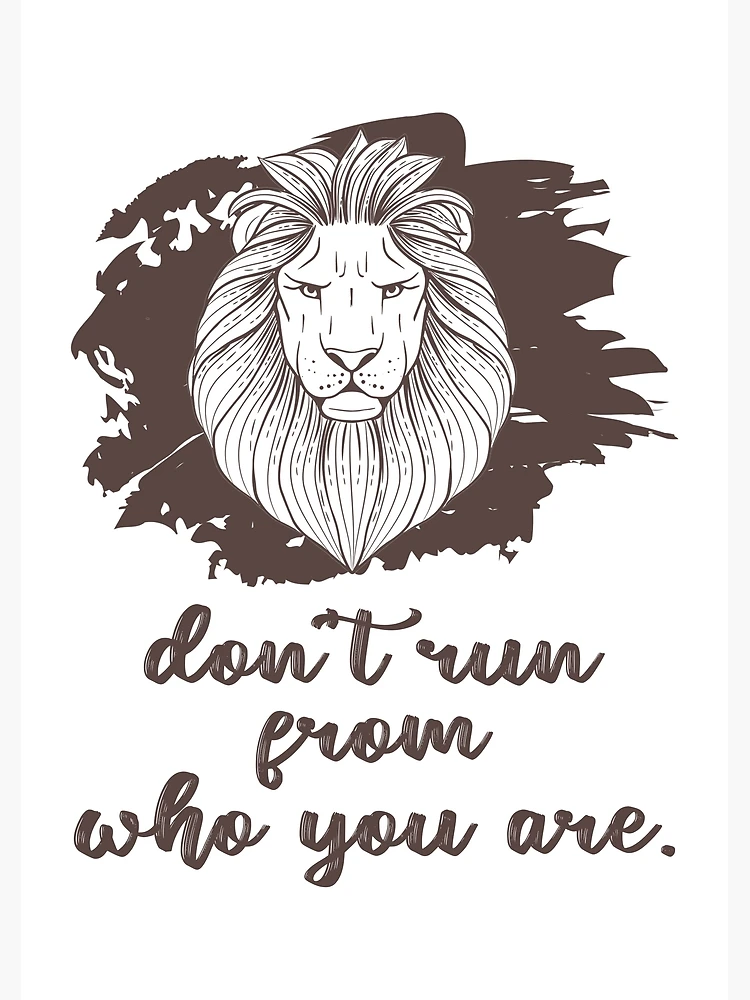 Aslan Narnia CS Lewis Quote Poster for Sale by MaximallyGreat