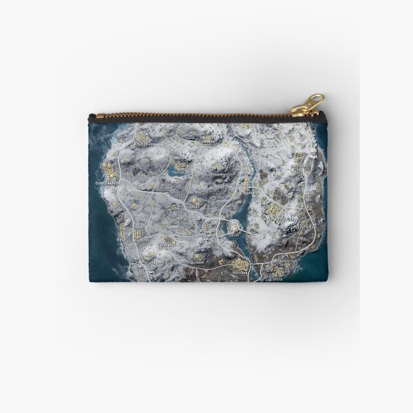 Item preview, PUBG Vikendi Map 10k designed and sold by TemporaryArt.