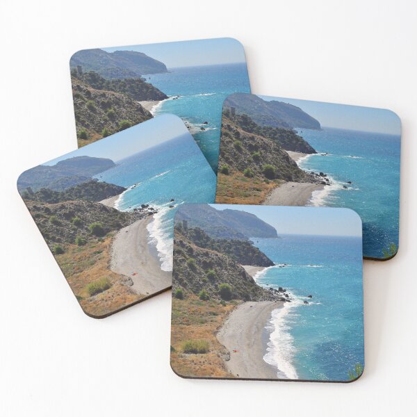Item preview, Alberquillas Beach Costa Del Sol Spain designed and sold by AndyEvansPhotos.