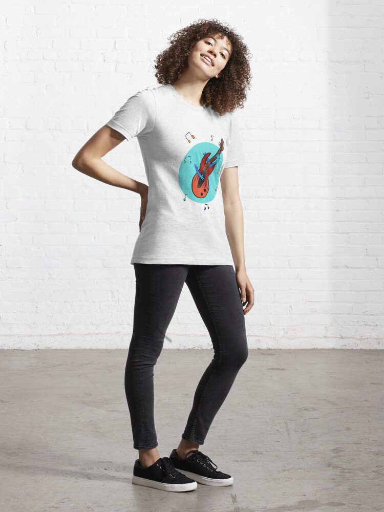 Alternate view of Bass Guitar Player Essential T-Shirt