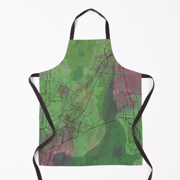 Item preview, Mumbai India Street Map Green Planet designed and sold by IvonDesign.